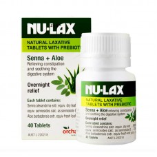 Nu-Lax 芦荟果蔬乐康片 40粒(保质期:2024.02) Nu-Lax 芦荟果蔬乐康片 40粒(保质期:2024.02)